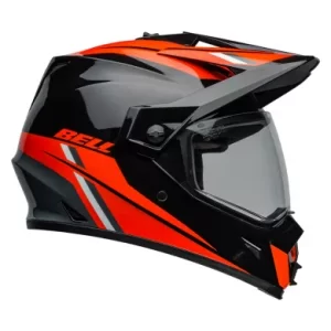 CASCO BELL MX-9 ADVENTURE MIPS 2024 ALPINE NERO/ARANCIO ECE 06 - immagine 4