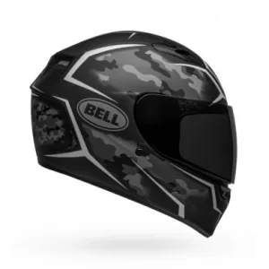 CASCO BELL QUALIFIER 2023 STEALTH CAMO NERO/BIANCO OPACO - immagine 4