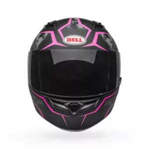 CASCO BELL QUALIFIER 2023 STEALTH CAMO NERO/ROSA OPACO - immagine 2