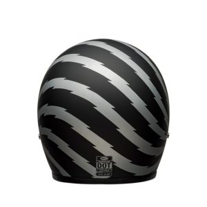 CASCO BELL CUSTOM 500 2023 DLX SE VERTIGO NERO/ARGENTO OPACO - immagine 4