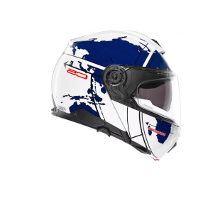 CASCO SCHUBERTH C5 GLOBE BLU - immagine 4