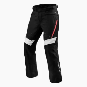 PANTALONI HORIZON 3 H2O NERO/ROSSO - immagine 1