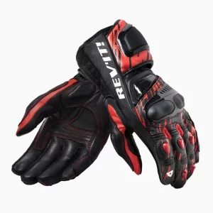 GUANTI QUANTUM 2 NERO/ROSSO NEON - immagine 1