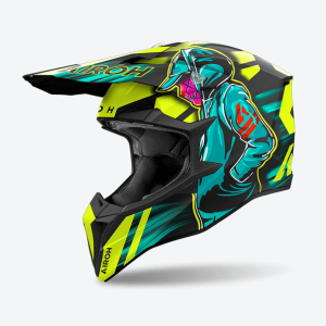 CASCO WRAAAP CYBER GIALLO OPACO