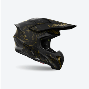 CASCO TWIST 3 TITAN COLORE NERO/ORO - immagine 3