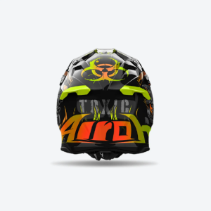 CASCO TWIST 3 TOXIC NERO LUCIDO - immagine 2