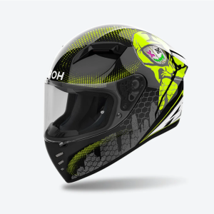 CASCO CONNOR GAMER NERO/GIALLO FLUO - immagine 1