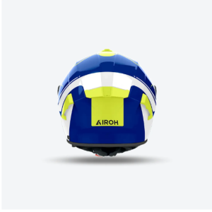 CASCO SPARK 2 CHRONO BLU/GIALLO LUCIDO - immagine 2