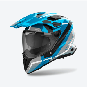 CASCO COMMANDER 2 MAVICK BLU LUCIDO - immagine 1