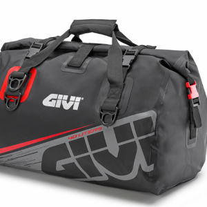 BORSONE IMPERMEABILE DA SELLA 40 LT GRIGIO/ROSSO - immagine 1