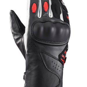 GUANTI ESTIVI THUND UOMO IXON COLORE NERO/ROSSO/BIANCO