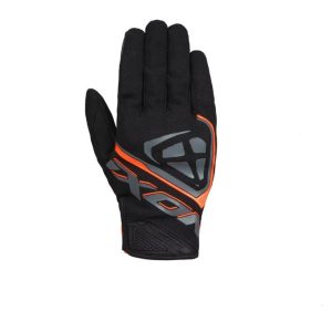 GUANTI ESTIVI HURRICANE UOMO IXON COLORE NERO/ARANCIONE